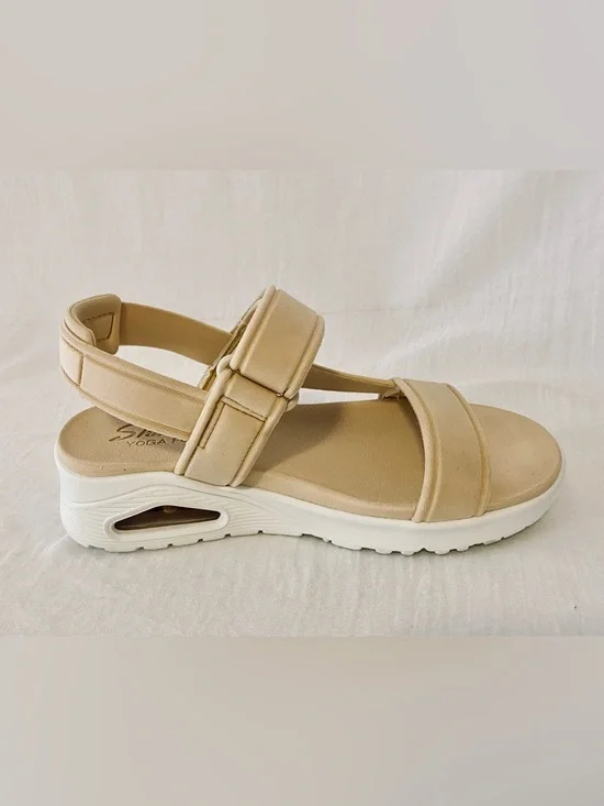 Skechers Tan Platform Sport Sandals - Picture 5 of 9